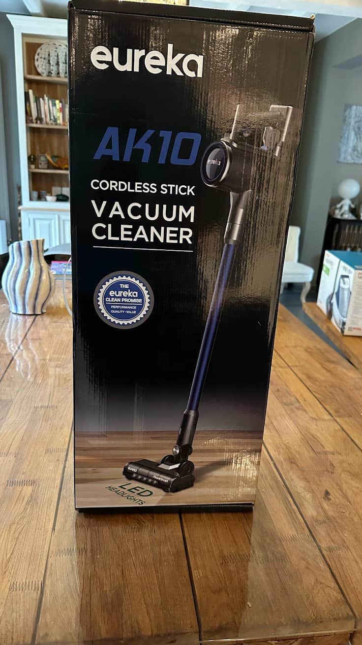 Eureka AK10 : la boite avant ouverture