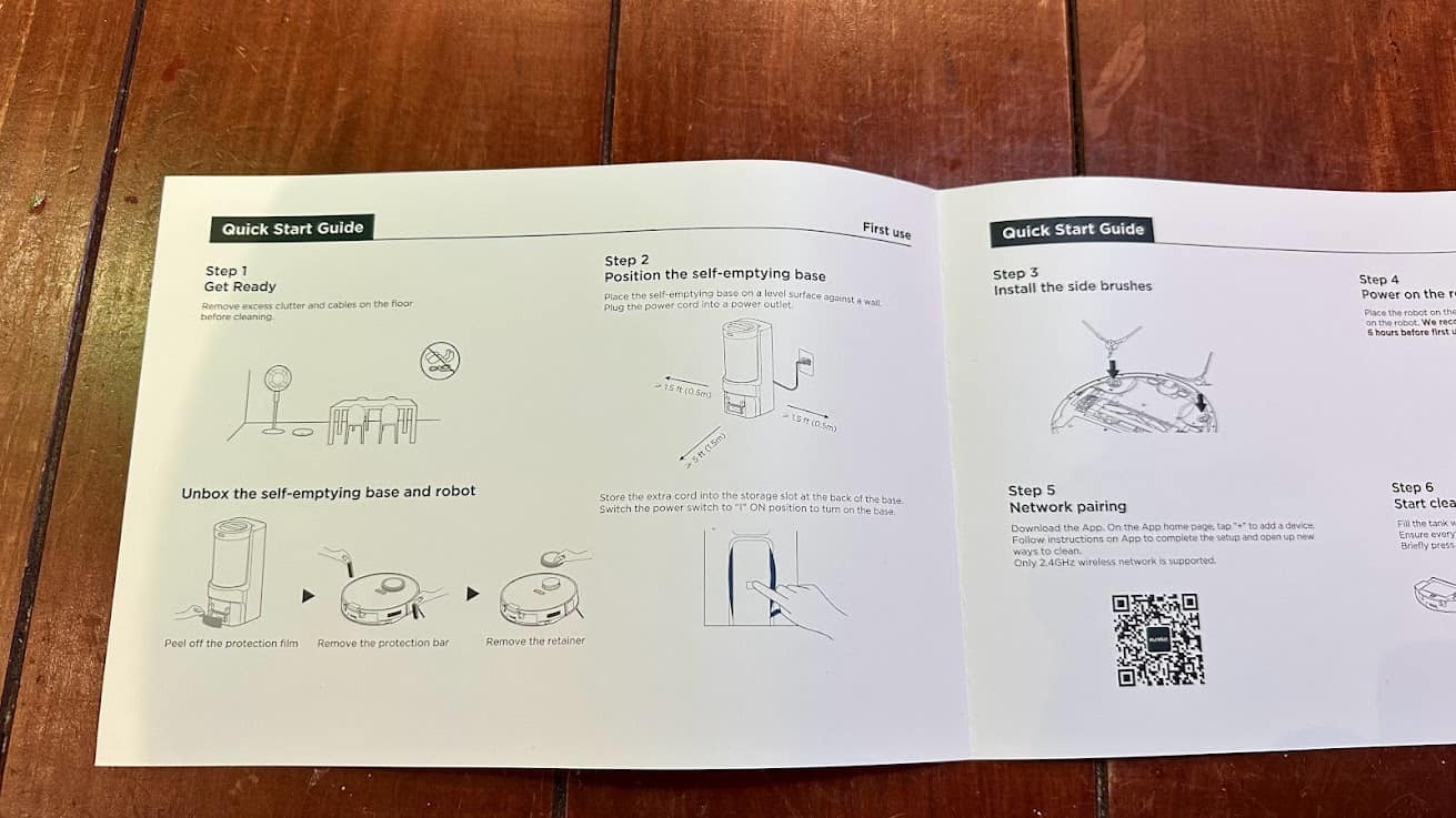 Eureka E10S : on trouve une notice en français