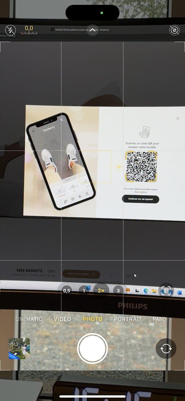 La rélaité viruelle fonctionne en quelques secondes avec un simple QR Code