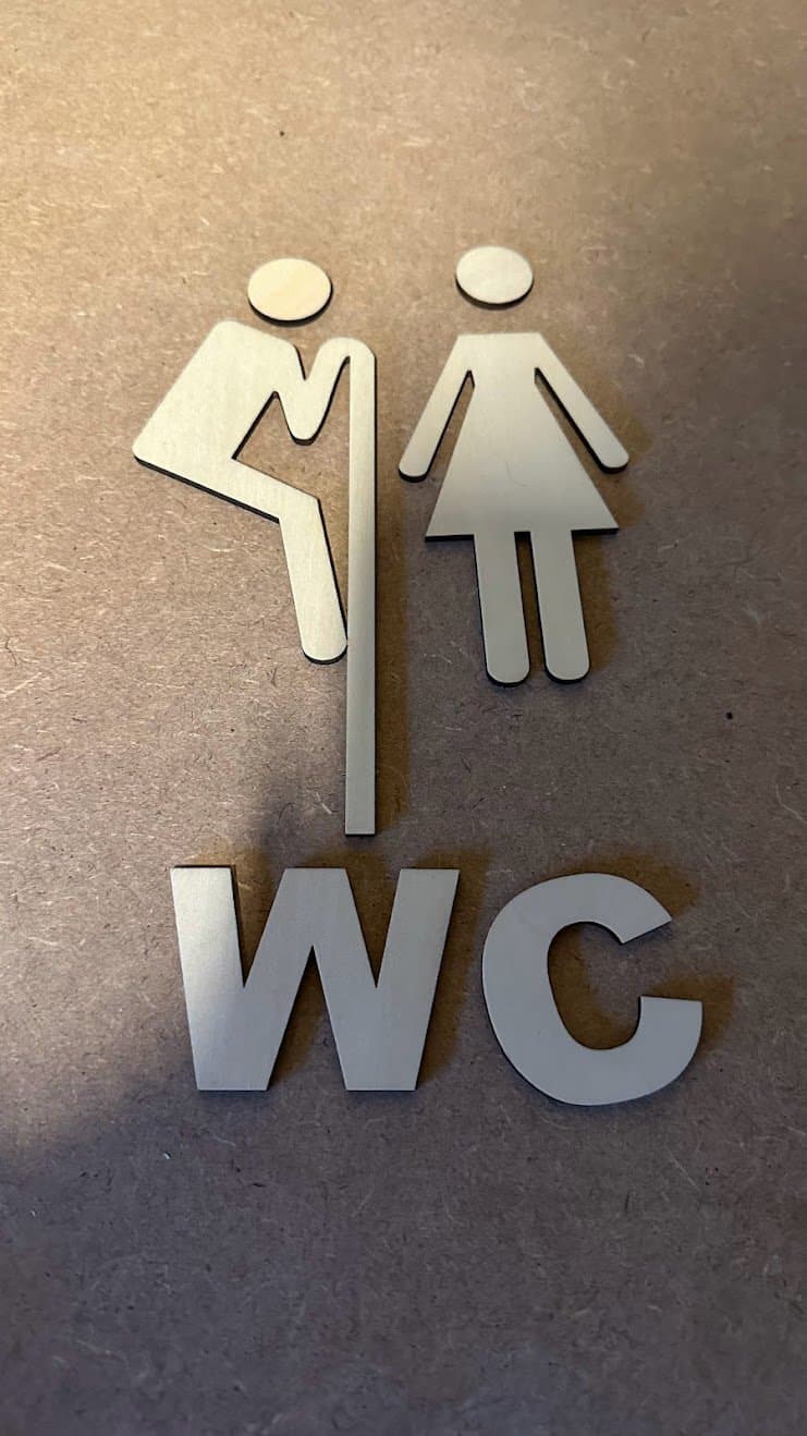 Sculpfun S30 Max : affichage pour les WC