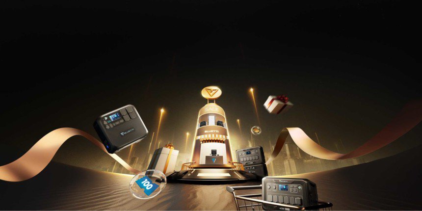 A digital image of a tower with many objects flying out of it Description automatically generated