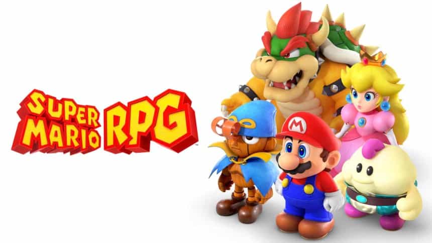 Le visuel officiel de Super Mario RPG
