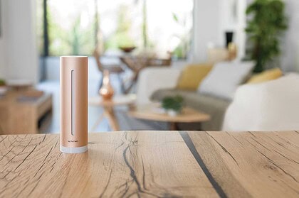 Le visuel officiel du Capteur de Qualité de l'Air Intérieur Intelligent Netatmo