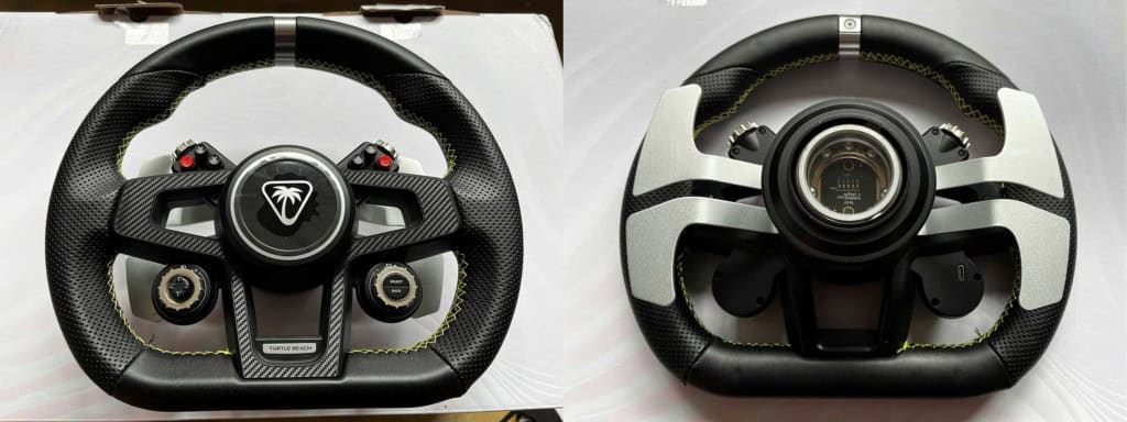 La roue de volant du Turtle Beach VelocityOne Race