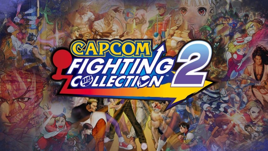 Le visuel officiel de Capcom Fighting Collection 2