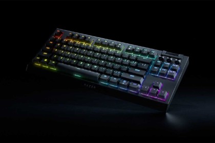 Le visuel officiel du Razer BlackWidow V4 Tenkeyless HyperSpeed