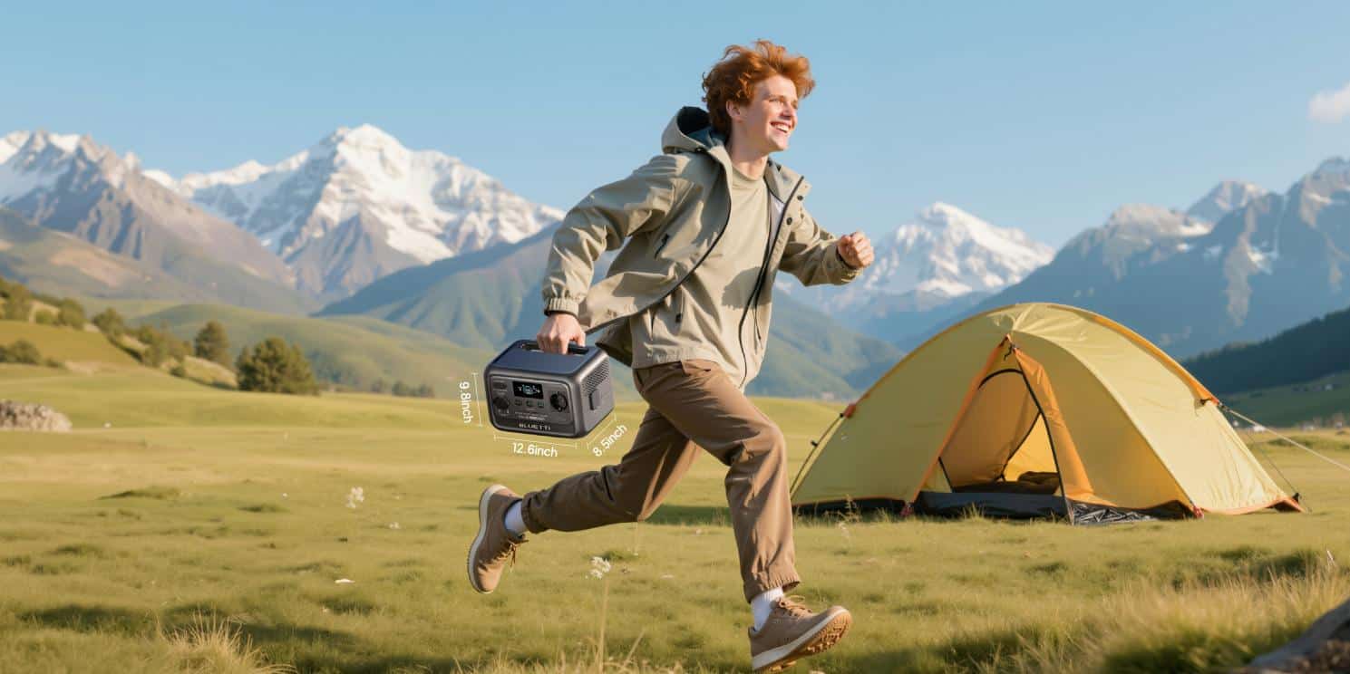 BLUETTI Elite 30 V2 connectée à différents appareils