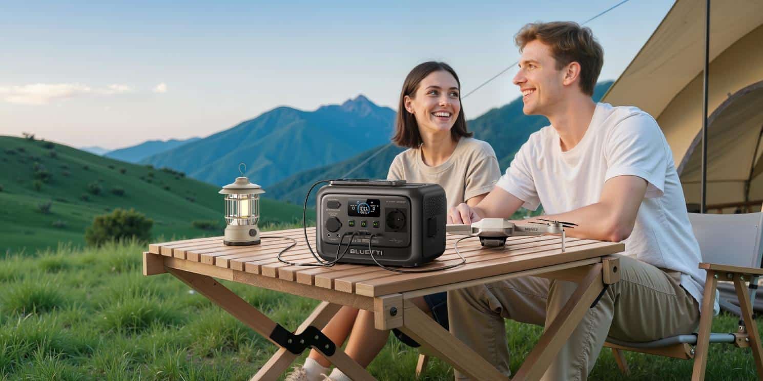 Utilisation en extérieur BLUETTI Elite 30 V2