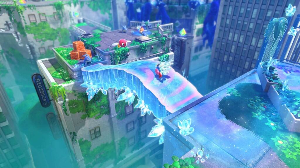 Des images du gameplay de Kirby et le monde oublié Nintendo Switch 2 Edition