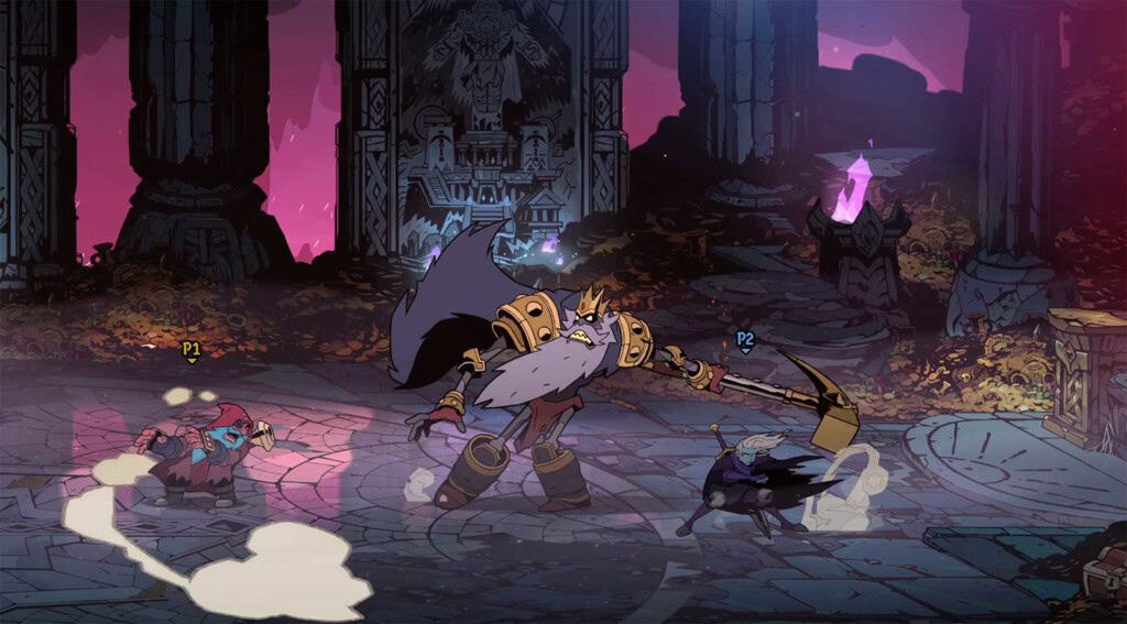 Des images du gameplay de Absolum