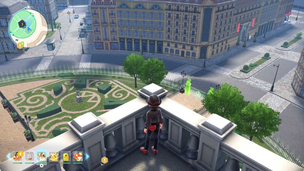 Des images du gameplay de Pokémon Legends Z-A