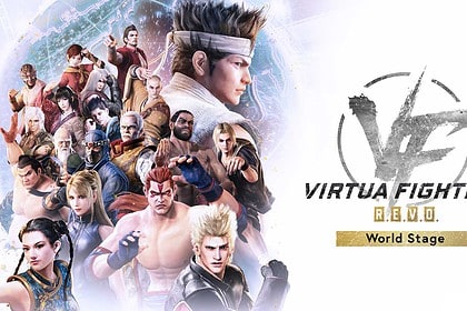 Le visuel officiel de Virtua Fighter 5 REVO World Stage