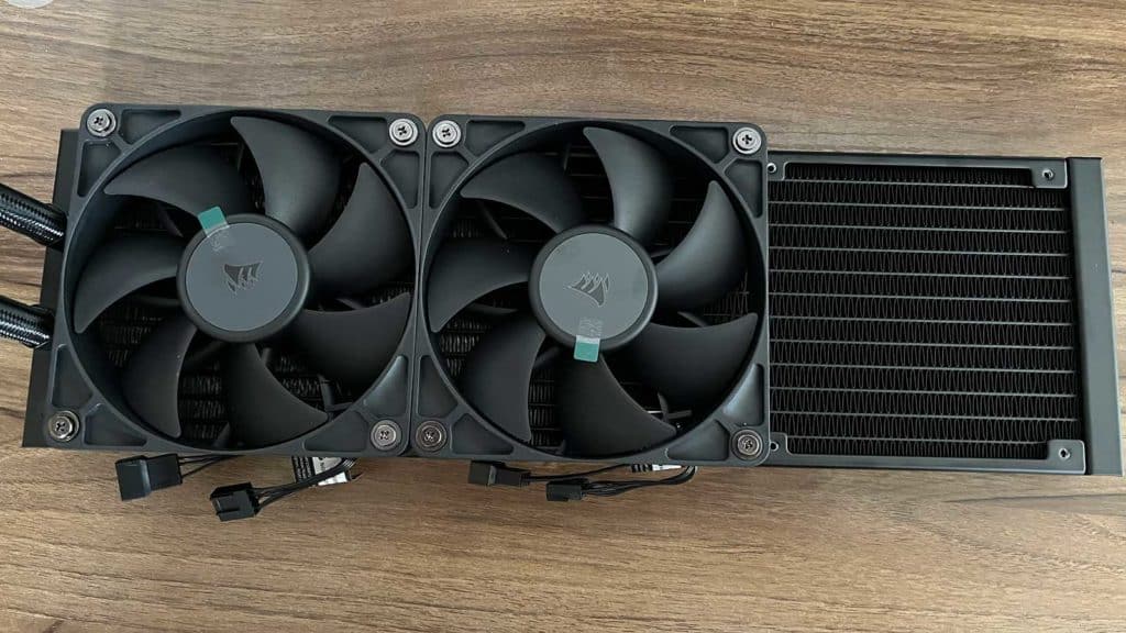 Le radiateur du Corsair Nautilus 360 RS LCD