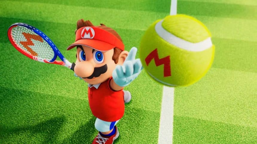 Le visuel officiel de Mario Tennis Fever
