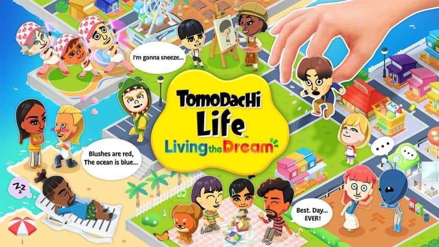Le visuel officiel de Tomodachi Life