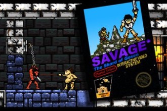 Savage The Shard of Gosen - Déjà vu mais sympa le coup de la pochette NES