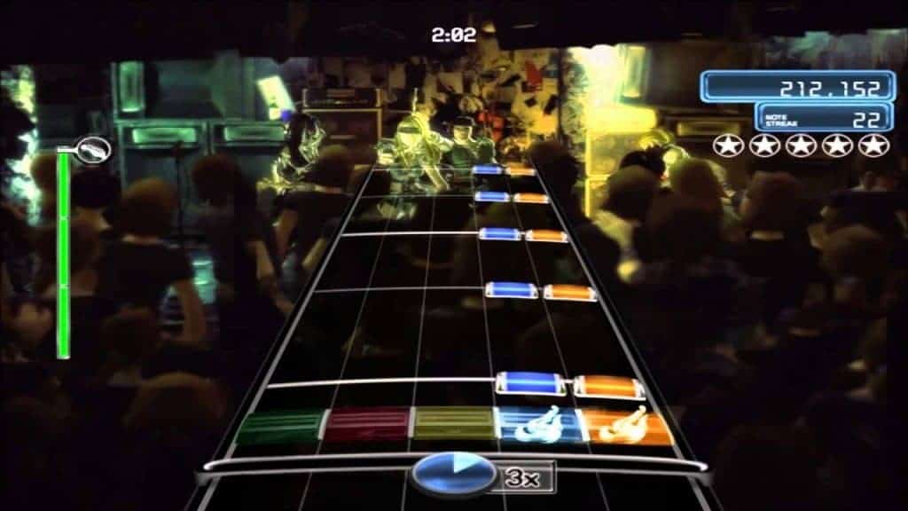 Frets on Fire - avec le theme Rock Band