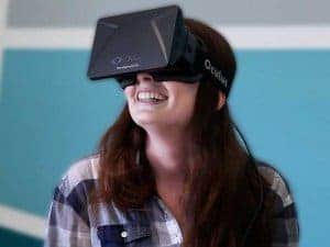 Oculus Rift - Cette dame est sur une montagne russe