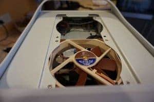 Noctua NF-S12A : L'extaction au dessus