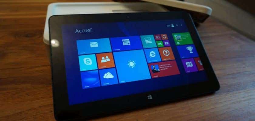 Dell Venue Pro 11 sous Windows 8