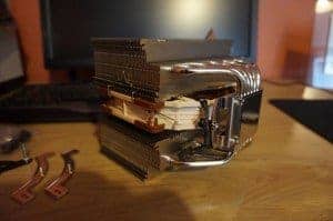 Noctua DH15 - Vue de coté impressionnante