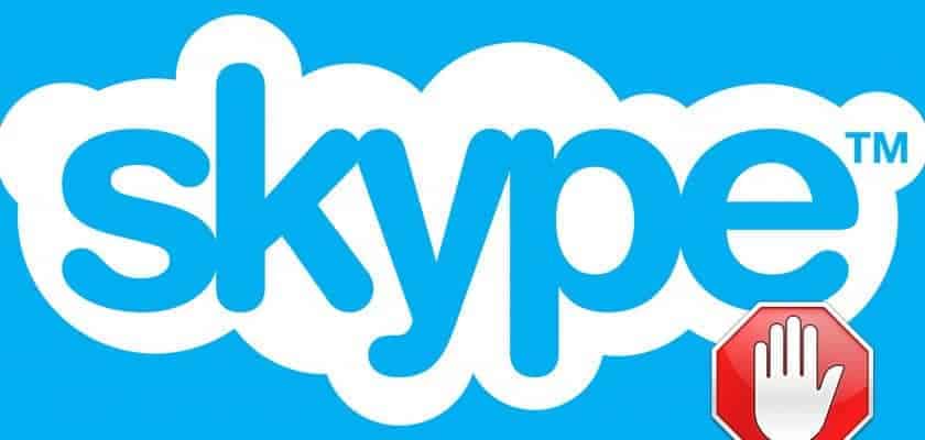 Supprimer Publicité Skype