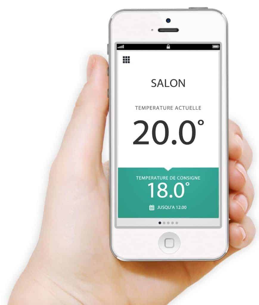 EvoHome - L'application smartphone permet de gérer votre installation depuis n'importe ou