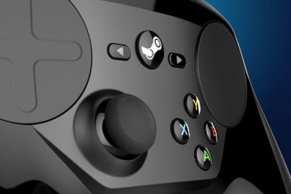 Steam Controller - Une manette officielle avec le logo Steam