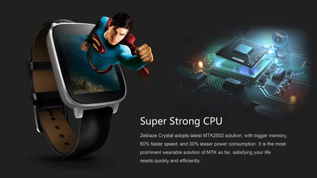 Zeblade Crystal - Un CPU puissant