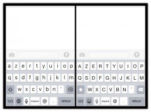 iOS 9 - Petit changement dans le clavier