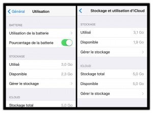 iOS 9 - Un gain de place pas si évident que cela