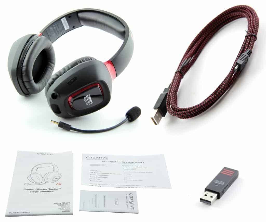 Creative Soundblaster Tactic3D Rage Wireless - Le pack de base