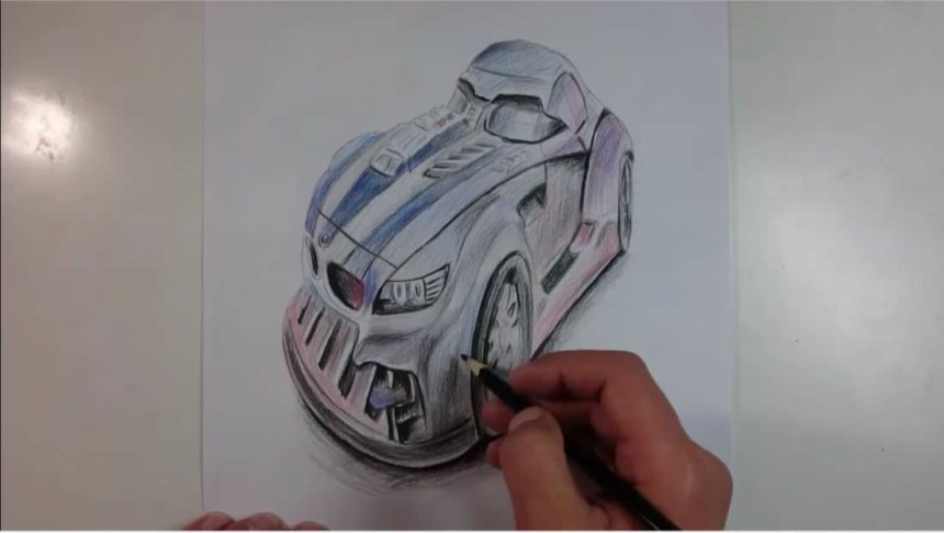 voiture speed painting star wars 7