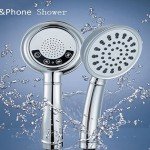 pommeau de douche bluetooth