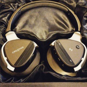 Envie de gagner ce magnifique casque Creative Aurvana Gold ?