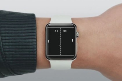 Apple Watch - Pong