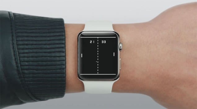 Apple Watch - Pong