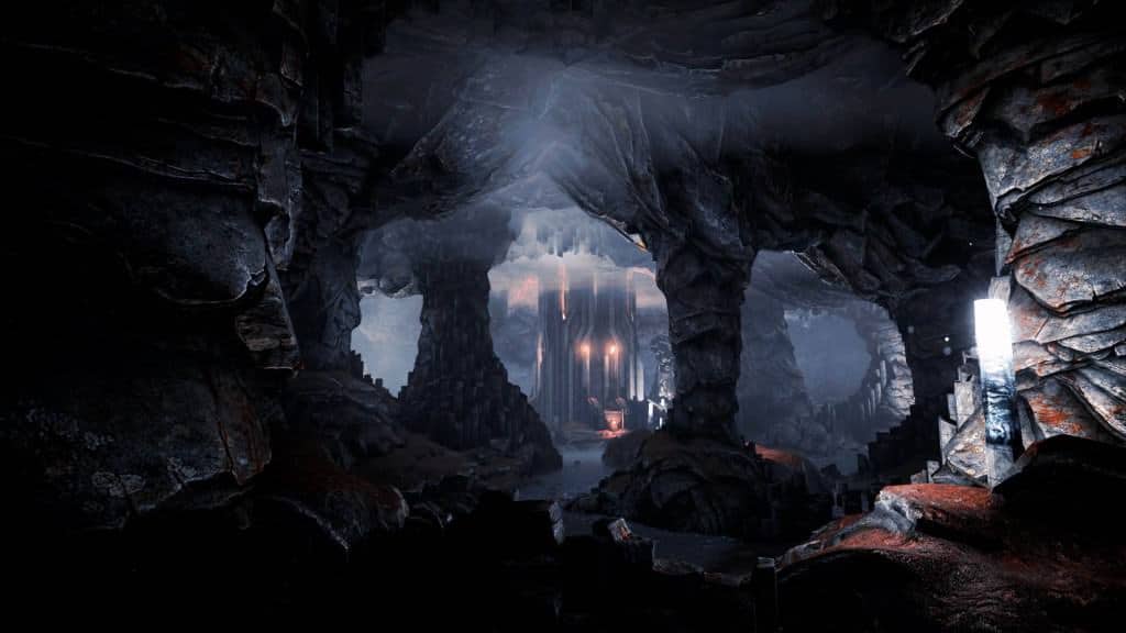 TSP - Les cavernes sont une partie importante du jeu.
