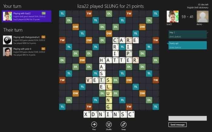 Wordfeud - la compétition mondiale de Scrabble sur Smartphone