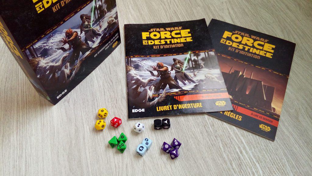 Critique jeu de rôle Star Wars Force et Destinée Kit d'initiation pour Jedi