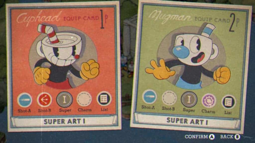 Cuphead & Mugman entre en scène.