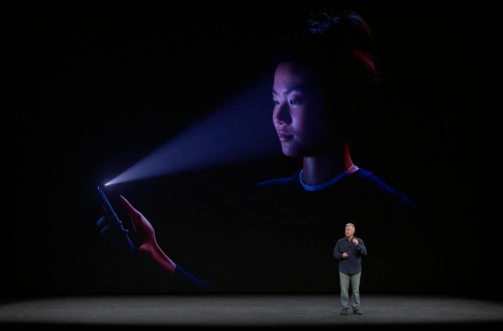 iPhone X et son système de reconnaissance Face ID