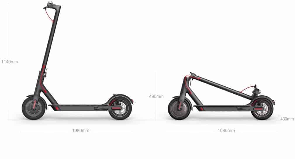 Xiaomi m365 - la trottinette électrique pliable