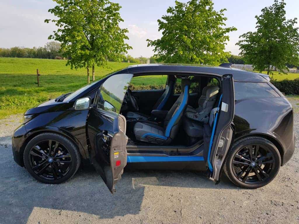 Bmw i3s - Les portes antagonistes sont bien pratiques