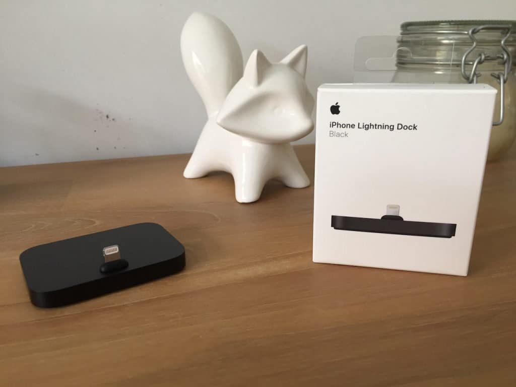 iPhone Lightning Dock - Tout est déballé là...