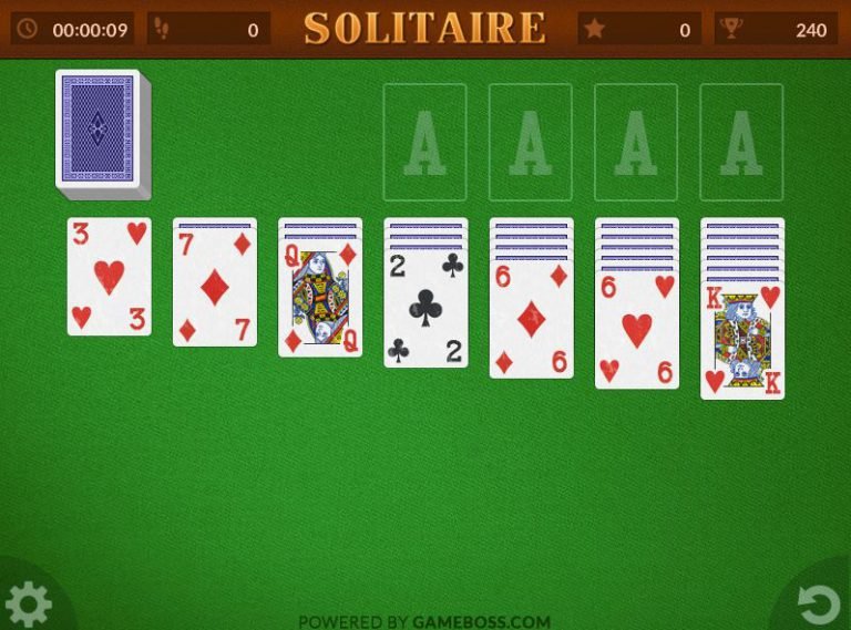 solitaire trois tours gratuit