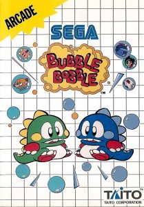 Bubble bobble - J'adorais ce jeu que je possédais sur Sega Master System, et vous?