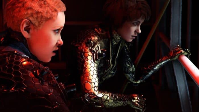 Wolfenstein Youngblood - Les soeurs Blazkowizc vont vite vous passer l'envie de fantasmer sur les jumelles.