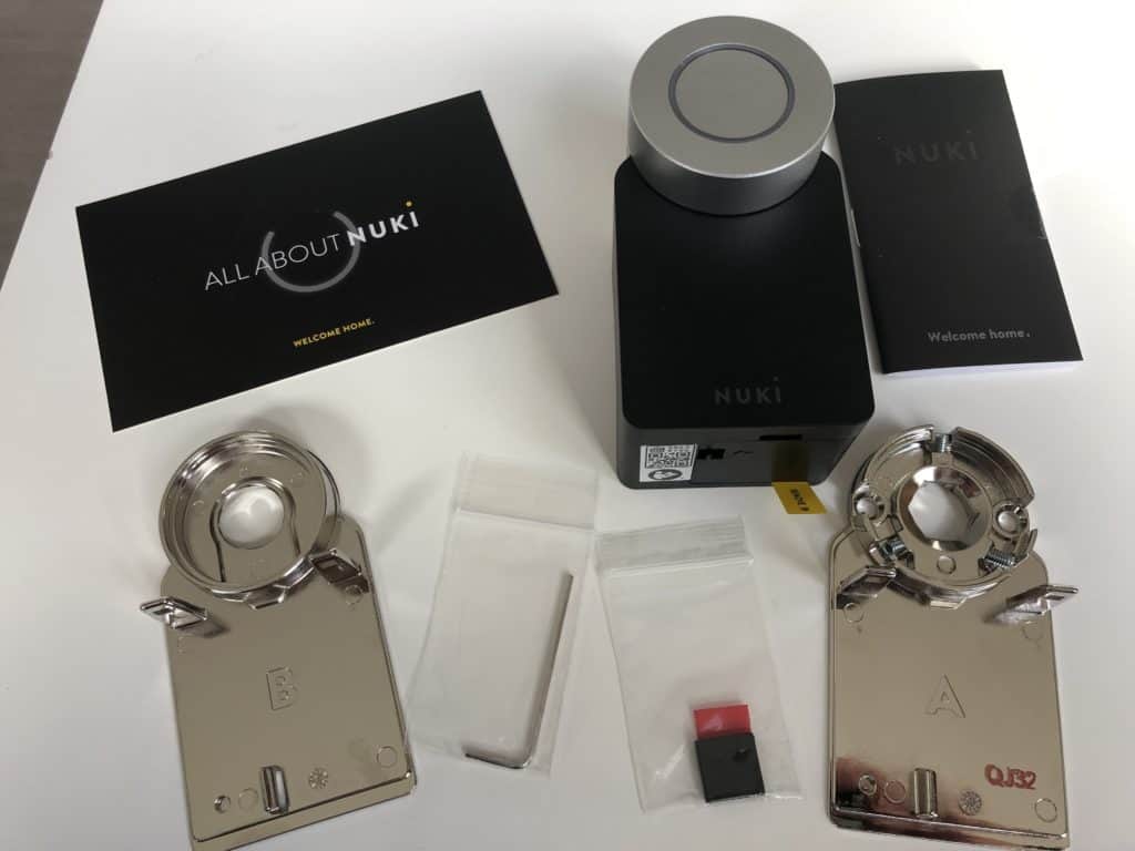 Nuki Smart Lock 2.0 : L'intérieur du kit