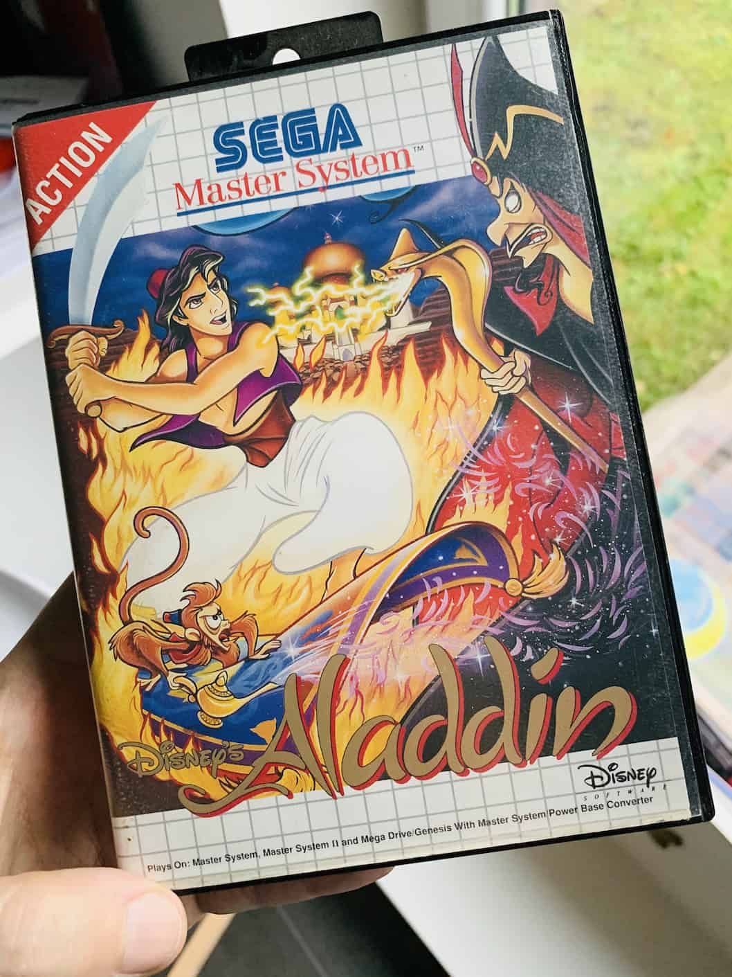 J'ai moi même encore l'Aladdin original sur Master System